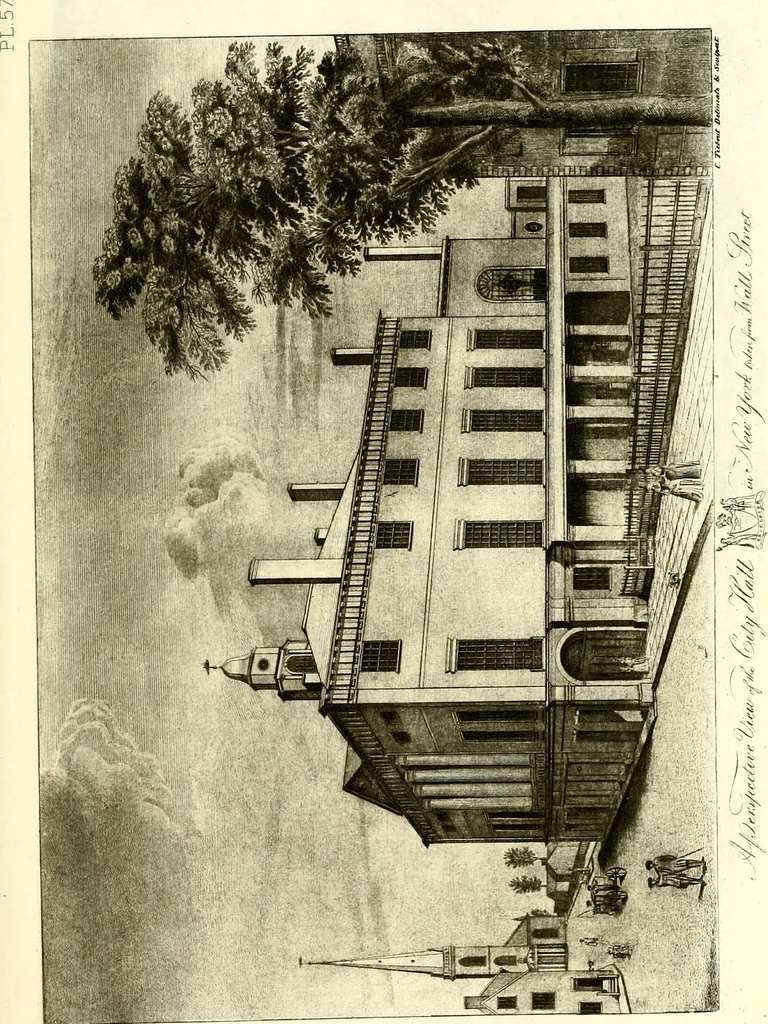 An illustration from The iconography of Manhattan Island, 1498-1909 : compiled from original sources and illustrated by photo-intaglio reproductions of important maps, plans, views, and documents in public and private collections, 1915, leaf 644
