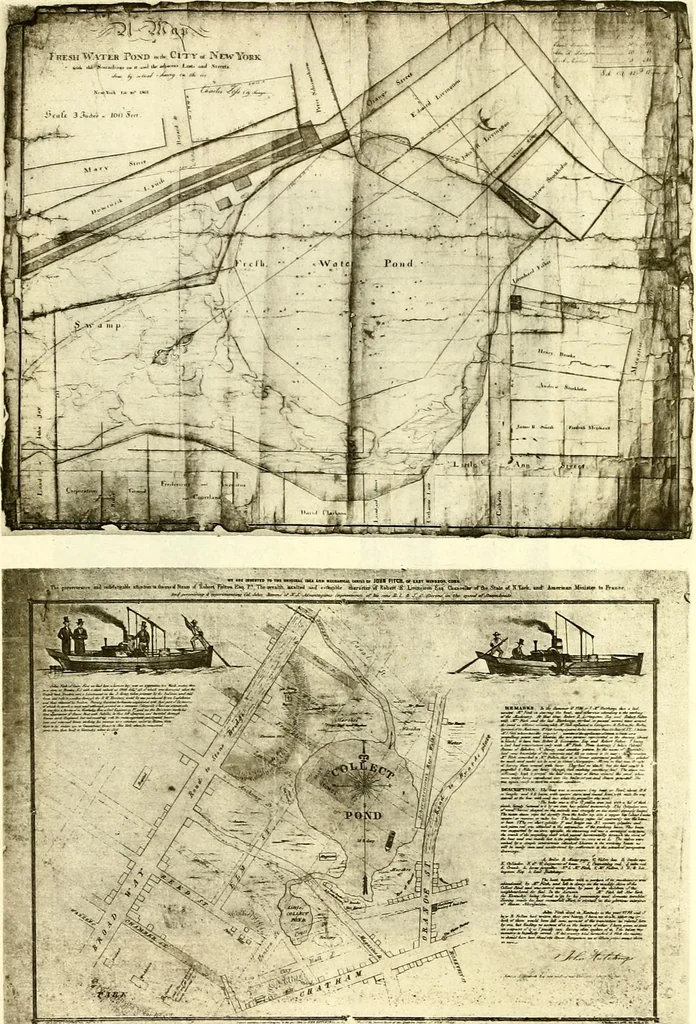 An illustration from The iconography of Manhattan Island, 1498-1909 : compiled from original sources and illustrated by photo-intaglio reproductions of important maps, plans, views, and documents in public and private collections, 1915, leaf 646