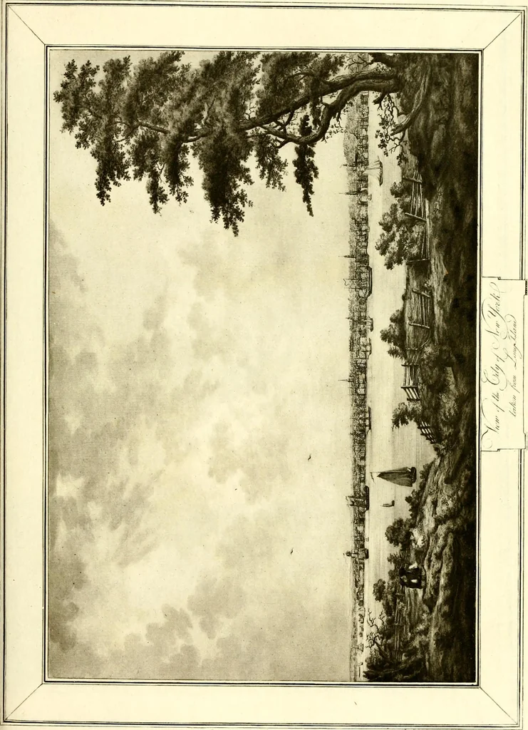 An illustration from The iconography of Manhattan Island, 1498-1909 : compiled from original sources and illustrated by photo-intaglio reproductions of important maps, plans, views, and documents in public and private collections, 1915, leaf 652