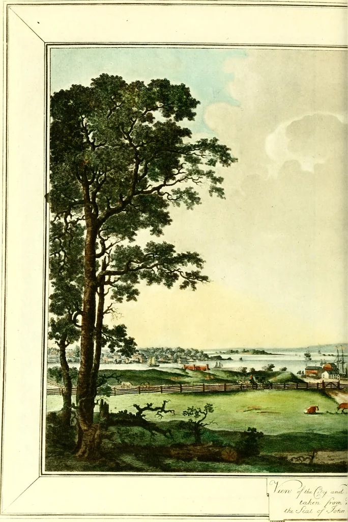 An illustration from The iconography of Manhattan Island, 1498-1909 : compiled from original sources and illustrated by photo-intaglio reproductions of important maps, plans, views, and documents in public and private collections, 1915, leaf 655