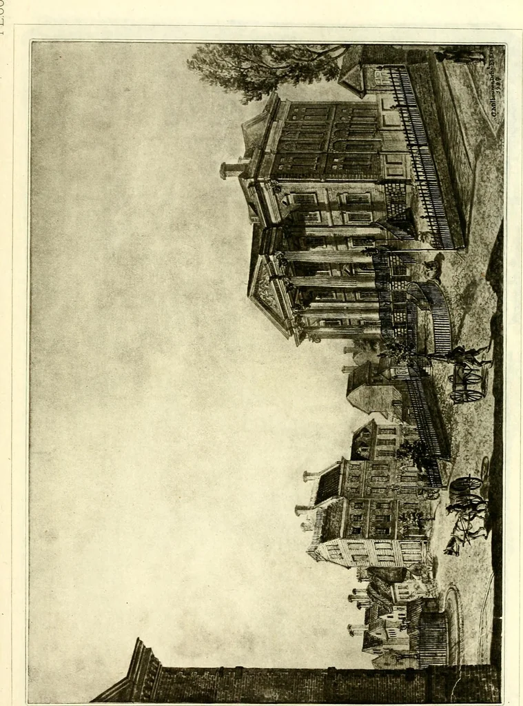 An illustration from The iconography of Manhattan Island, 1498-1909 : compiled from original sources and illustrated by photo-intaglio reproductions of important maps, plans, views, and documents in public and private collections, 1915, leaf 666