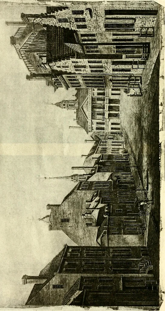 An illustration from The iconography of Manhattan Island, 1498-1909 : compiled from original sources and illustrated by photo-intaglio reproductions of important maps, plans, views, and documents in public and private collections, 1915, leaf 668
