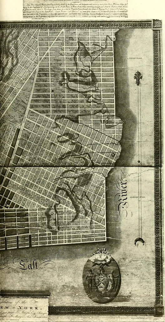 An illustration from The iconography of Manhattan Island, 1498-1909 : compiled from original sources and illustrated by photo-intaglio reproductions of important maps, plans, views, and documents in public and private collections, 1915, leaf 676