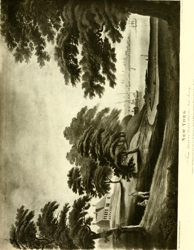 An illustration from The iconography of Manhattan Island, 1498-1909 : compiled from original sources and illustrated by photo-intaglio reproductions of important maps, plans, views, and documents in public and private collections, 1915, leaf 682