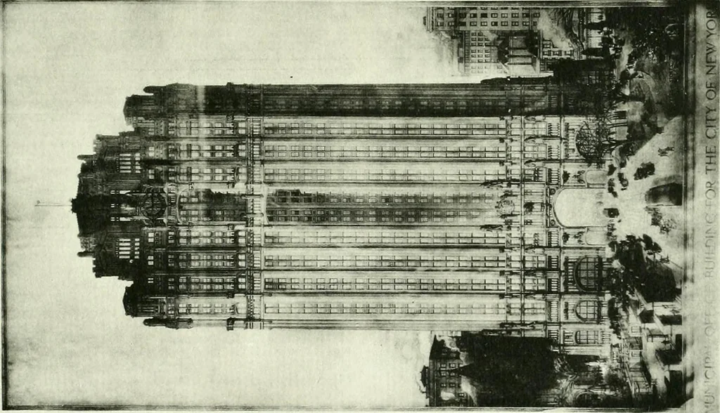 An illustration from The iconography of Manhattan Island, 1498-1909 : compiled from original sources and illustrated by photo-intaglio reproductions of important maps, plans, views, and documents in public and private collections, 1915, leaf 1120