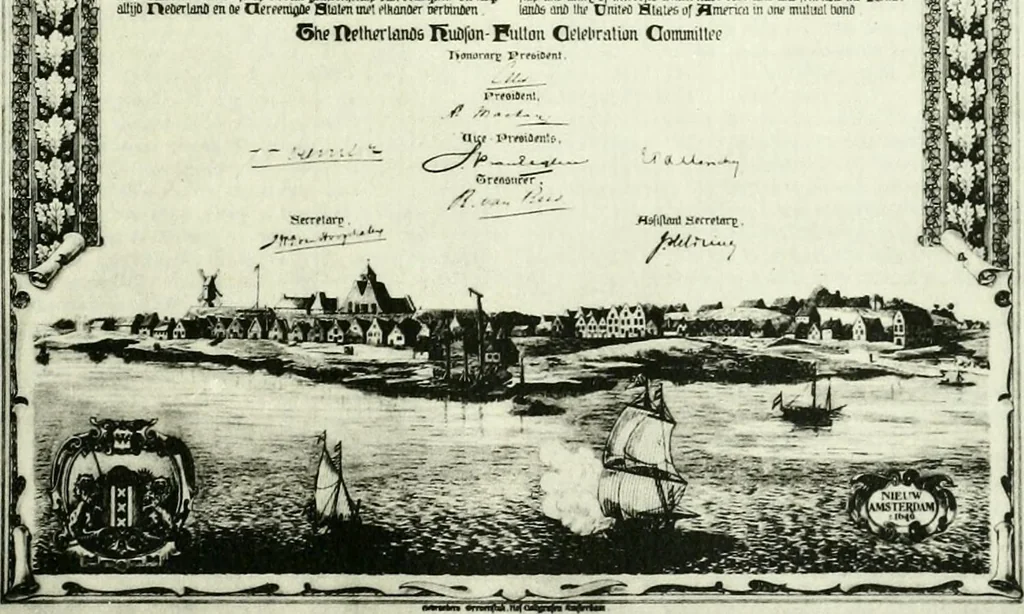 An illustration from The iconography of Manhattan Island, 1498-1909 : compiled from original sources and illustrated by photo-intaglio reproductions of important maps, plans, views, and documents in public and private collections, 1915, leaf 1188