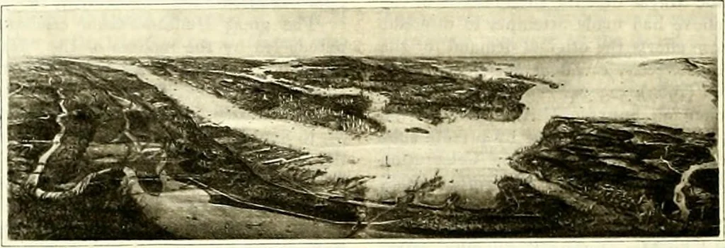 An illustration from The iconography of Manhattan Island, 1498-1909 : compiled from original sources and illustrated by photo-intaglio reproductions of important maps, plans, views, and documents in public and private collections, 1915, leaf 1205