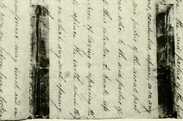 An illustration from The iconography of Manhattan Island, 1498-1909 : compiled from original sources and illustrated by photo-intaglio reproductions of important maps, plans, views, and documents in public and private collections, 1915, leaf 695