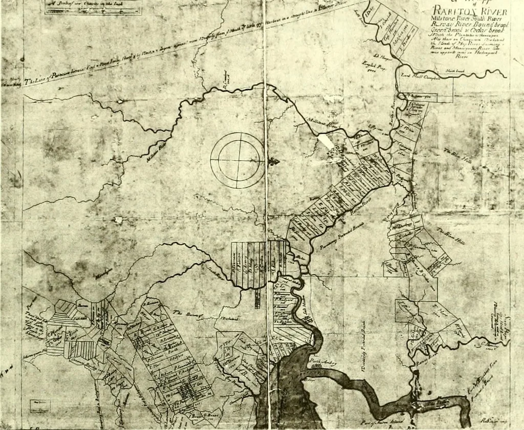 An illustration from The iconography of Manhattan Island, 1498-1909 : compiled from original sources and illustrated by photo-intaglio reproductions of important maps, plans, views, and documents in public and private collections, 1915, leaf 102