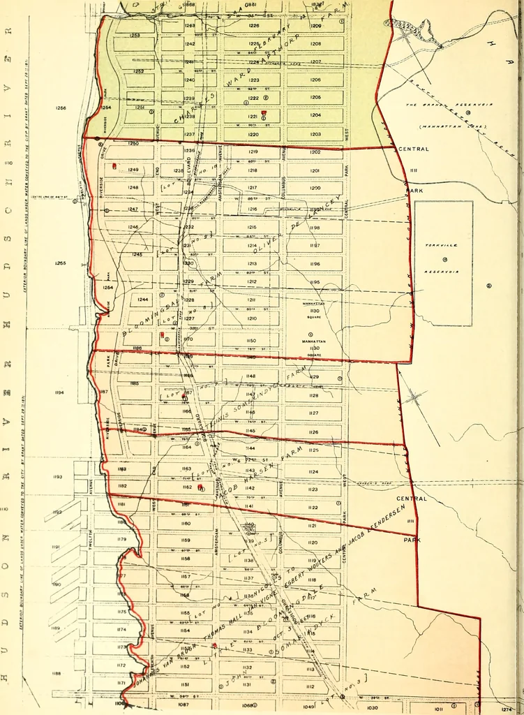 An illustration from The iconography of Manhattan Island, 1498-1909 : compiled from original sources and illustrated by photo-intaglio reproductions of important maps, plans, views, and documents in public and private collections, 1915, leaf 145