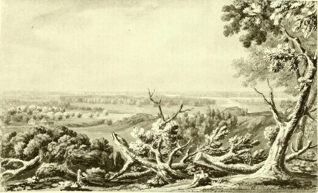 An illustration from The iconography of Manhattan Island, 1498-1909 : compiled from original sources and illustrated by photo-intaglio reproductions of important maps, plans, views, and documents in public and private collections, 1915, leaf 182