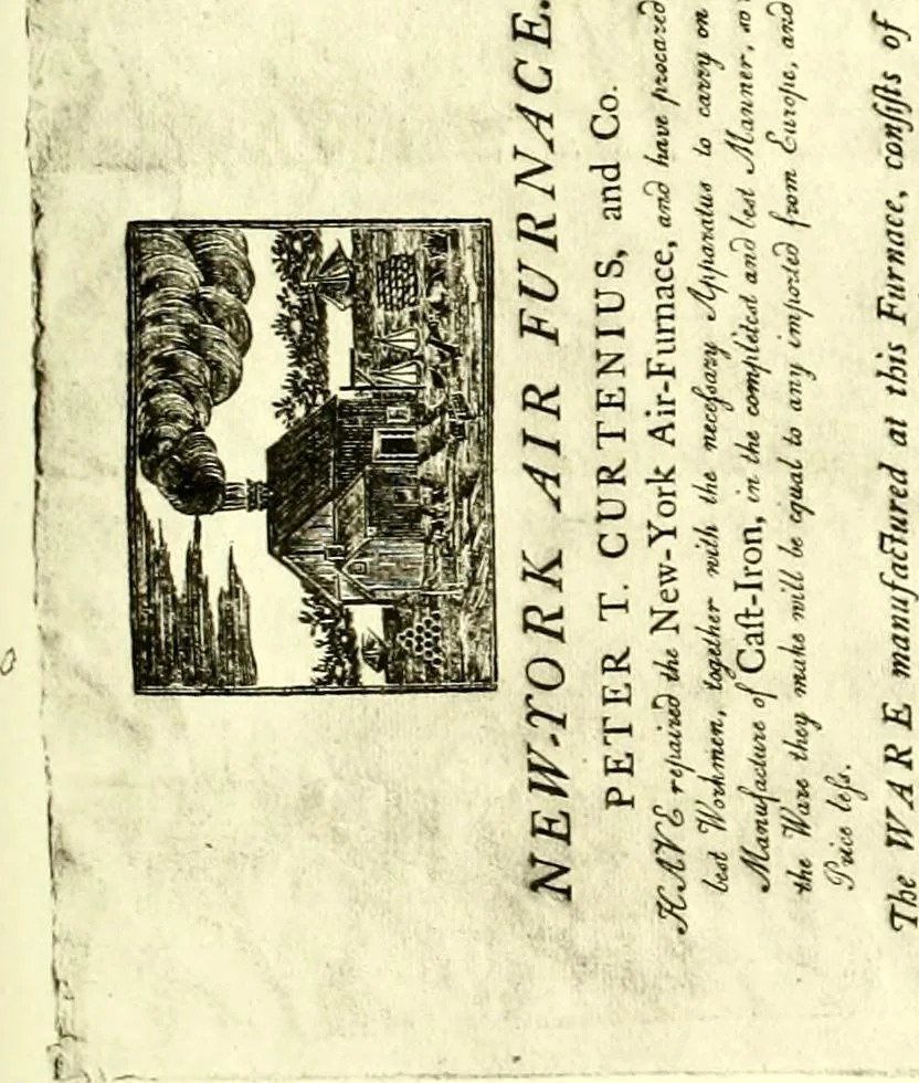 An illustration from The iconography of Manhattan Island, 1498-1909 : compiled from original sources and illustrated by photo-intaglio reproductions of important maps, plans, views, and documents in public and private collections, 1915, leaf 212