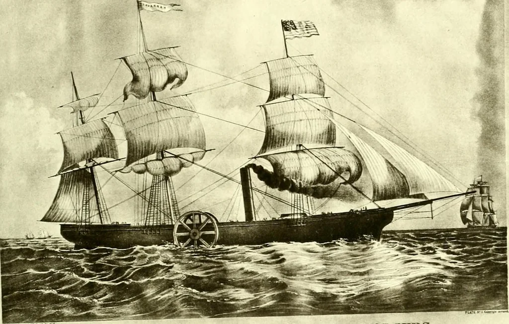 An illustration from The iconography of Manhattan Island, 1498-1909 : compiled from original sources and illustrated by photo-intaglio reproductions of important maps, plans, views, and documents in public and private collections, 1915, leaf 312