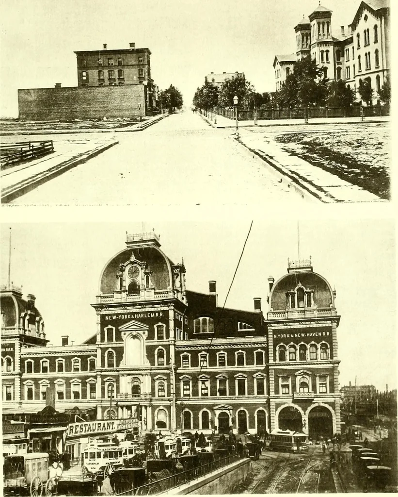 An illustration from The iconography of Manhattan Island, 1498-1909 : compiled from original sources and illustrated by photo-intaglio reproductions of important maps, plans, views, and documents in public and private collections, 1915, leaf 386