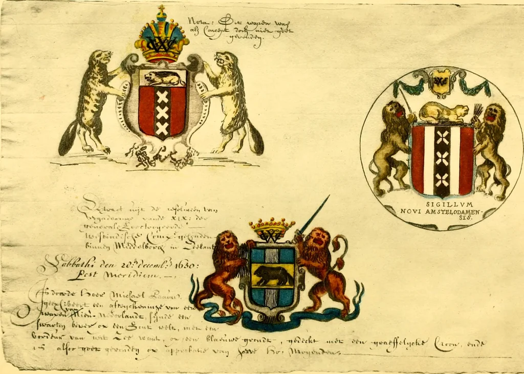 An illustration from The iconography of Manhattan Island, 1498-1909 : compiled from original sources and illustrated by photo-intaglio reproductions of important maps, plans, views, and documents in public and private collections, 1915, leaf 12