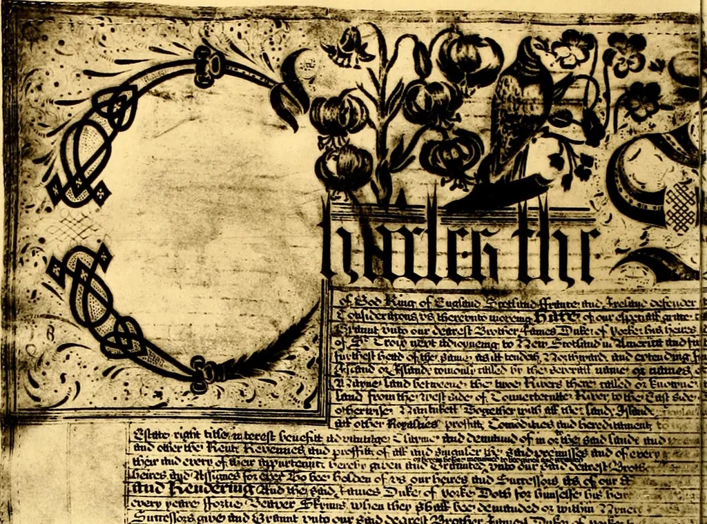 An illustration from The iconography of Manhattan Island, 1498-1909 : compiled from original sources and illustrated by photo-intaglio reproductions of important maps, plans, views, and documents in public and private collections, 1915, leaf 16