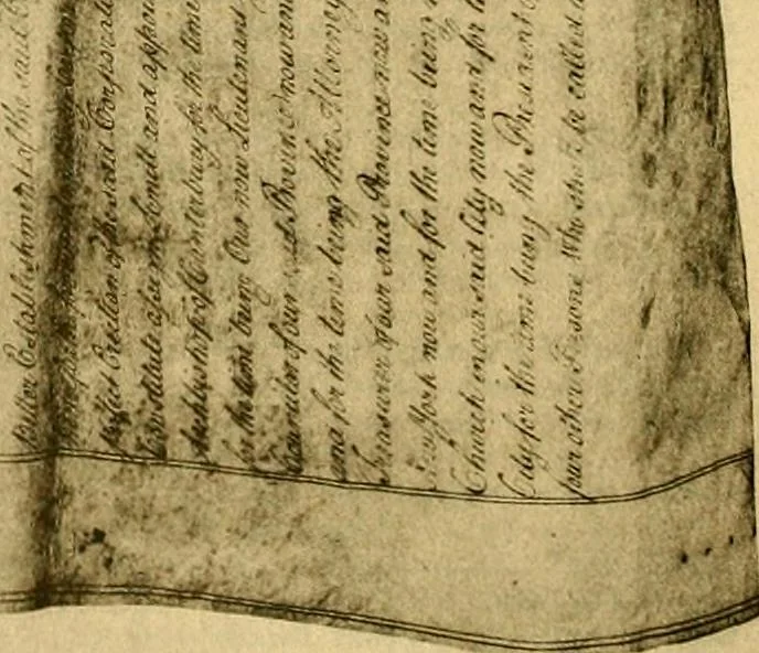 An illustration from The iconography of Manhattan Island, 1498-1909 : compiled from original sources and illustrated by photo-intaglio reproductions of important maps, plans, views, and documents in public and private collections, 1915, leaf 816
