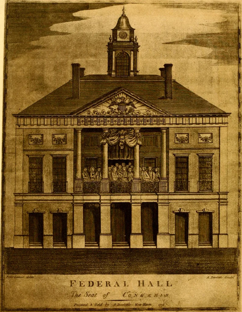 An illustration from The iconography of Manhattan Island, 1498-1909 : compiled from original sources and illustrated by photo-intaglio reproductions of important maps, plans, views, and documents in public and private collections, 1915, leaf 10