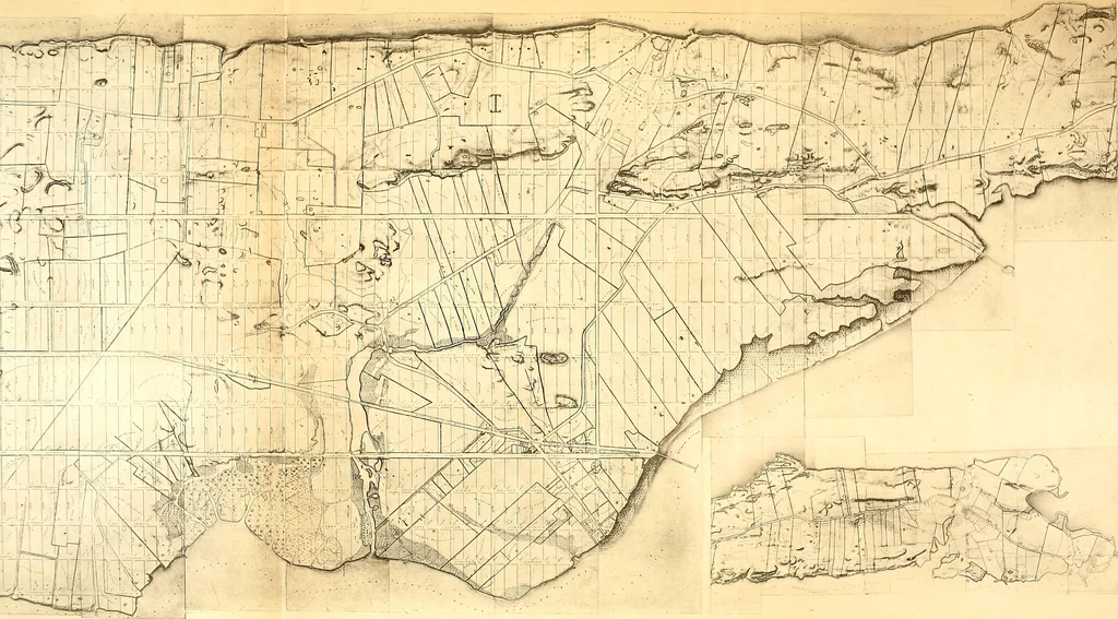 An illustration from The iconography of Manhattan Island, 1498-1909 : compiled from original sources and illustrated by photo-intaglio reproductions of important maps, plans, views, and documents in public and private collections, 1915, leaf 121