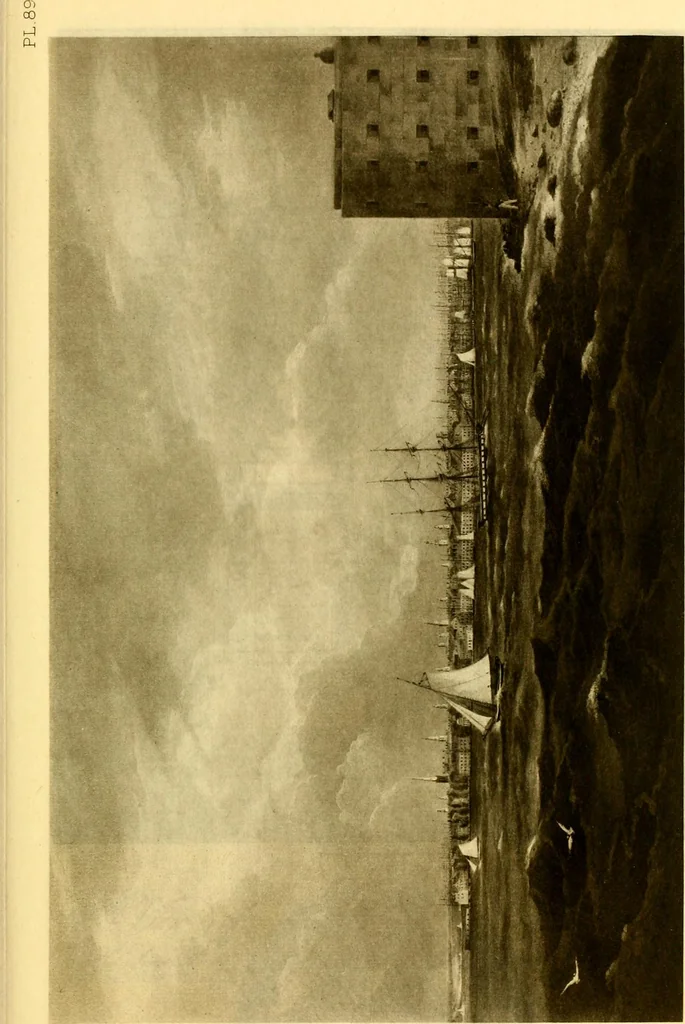 An illustration from The iconography of Manhattan Island, 1498-1909 : compiled from original sources and illustrated by photo-intaglio reproductions of important maps, plans, views, and documents in public and private collections, 1915, leaf 127
