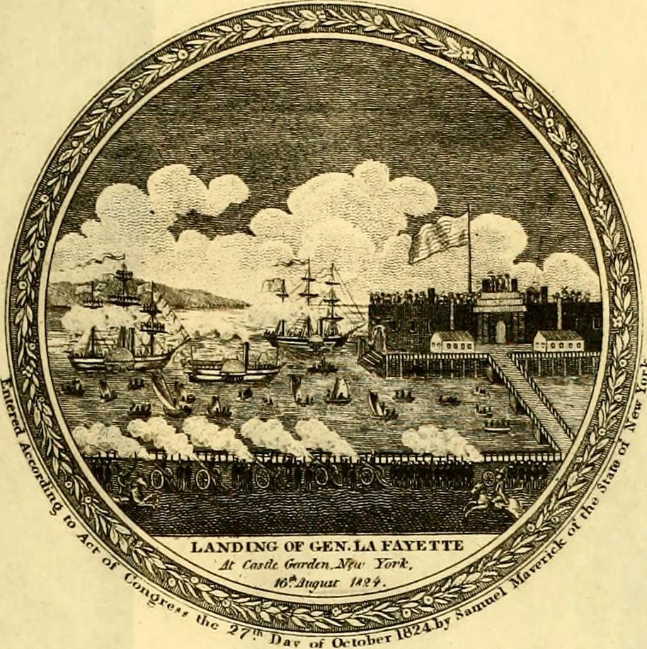 An illustration from The iconography of Manhattan Island, 1498-1909 : compiled from original sources and illustrated by photo-intaglio reproductions of important maps, plans, views, and documents in public and private collections, 1915, leaf 137