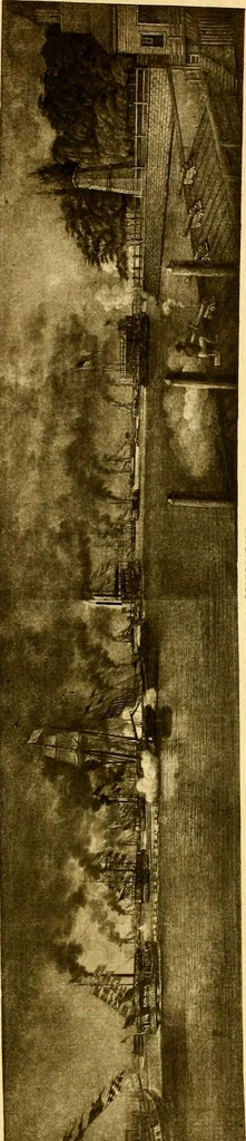 An illustration from The iconography of Manhattan Island, 1498-1909 : compiled from original sources and illustrated by photo-intaglio reproductions of important maps, plans, views, and documents in public and private collections, 1915, leaf 139