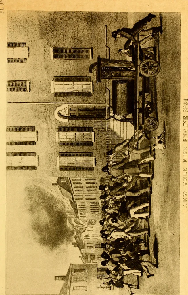 An illustration from The iconography of Manhattan Island, 1498-1909 : compiled from original sources and illustrated by photo-intaglio reproductions of important maps, plans, views, and documents in public and private collections, 1915, leaf 141