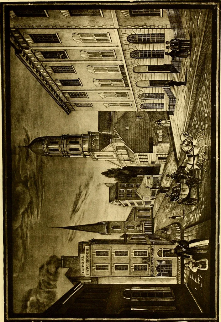 An illustration from The iconography of Manhattan Island, 1498-1909 : compiled from original sources and illustrated by photo-intaglio reproductions of important maps, plans, views, and documents in public and private collections, 1915, leaf 161