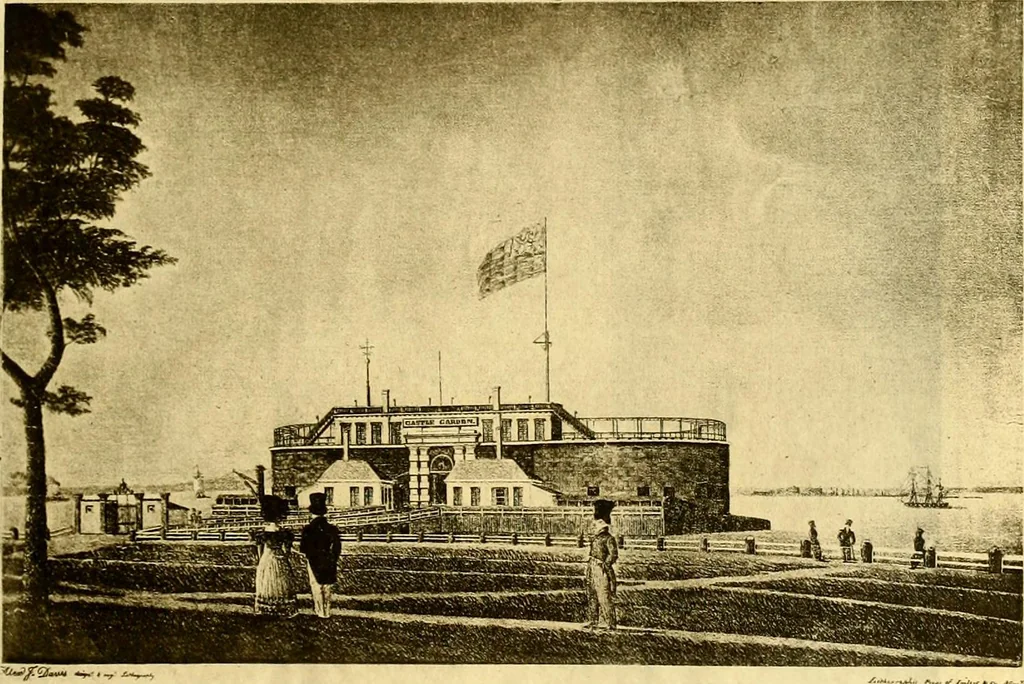 An illustration from The iconography of Manhattan Island, 1498-1909 : compiled from original sources and illustrated by photo-intaglio reproductions of important maps, plans, views, and documents in public and private collections, 1915, leaf 163