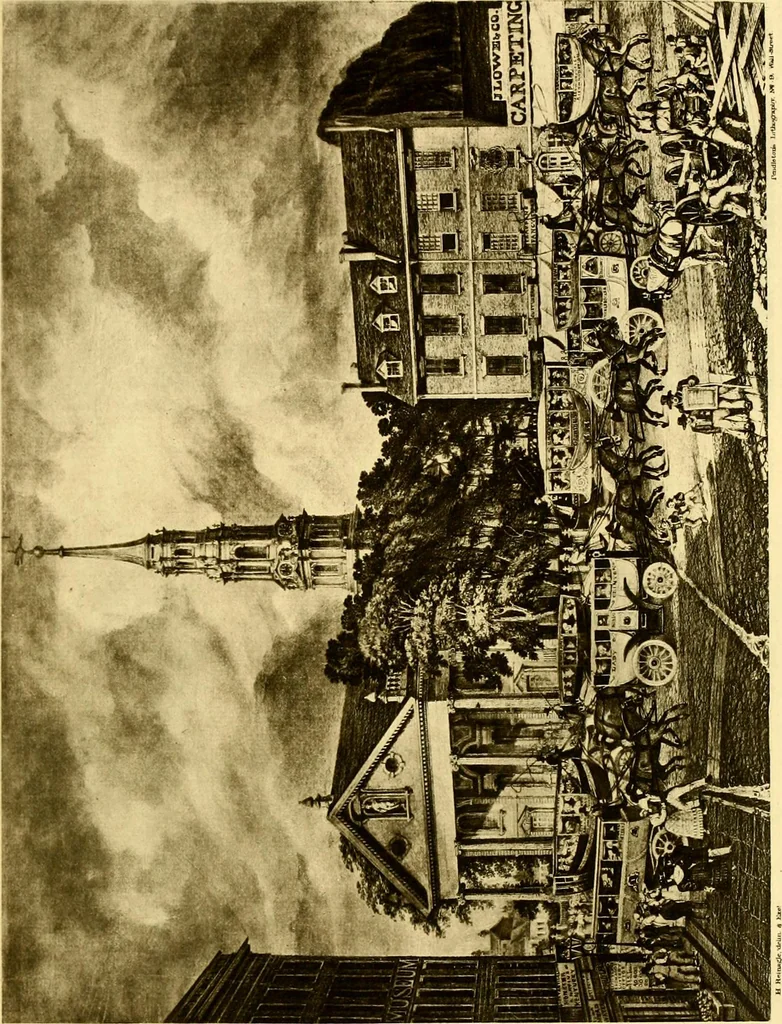 An illustration from The iconography of Manhattan Island, 1498-1909 : compiled from original sources and illustrated by photo-intaglio reproductions of important maps, plans, views, and documents in public and private collections, 1915, leaf 167