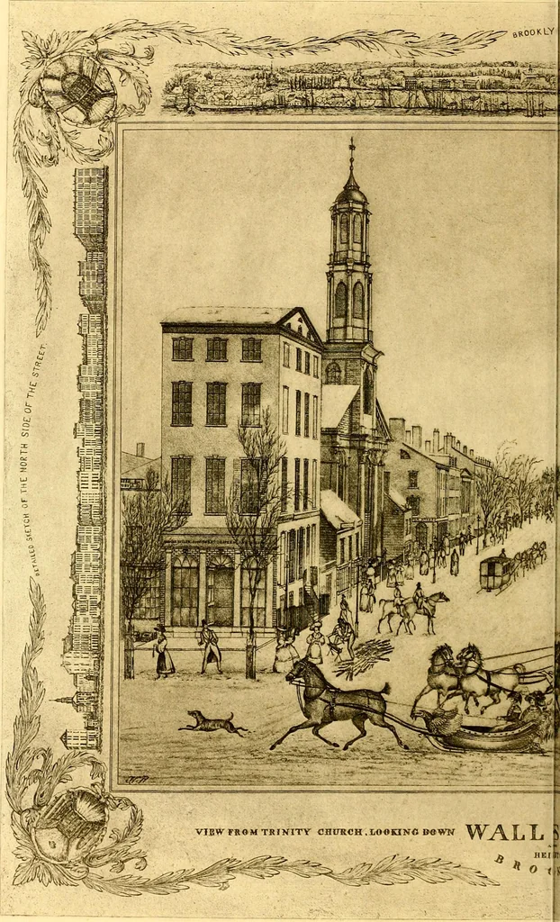 An illustration from The iconography of Manhattan Island, 1498-1909 : compiled from original sources and illustrated by photo-intaglio reproductions of important maps, plans, views, and documents in public and private collections, 1915, leaf 174