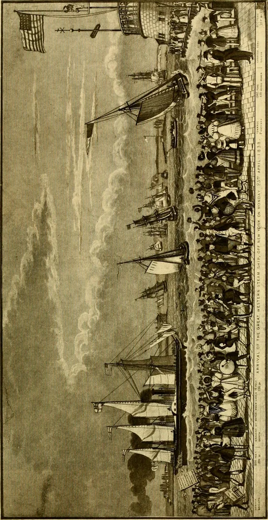 An illustration from The iconography of Manhattan Island, 1498-1909 : compiled from original sources and illustrated by photo-intaglio reproductions of important maps, plans, views, and documents in public and private collections, 1915, leaf 197