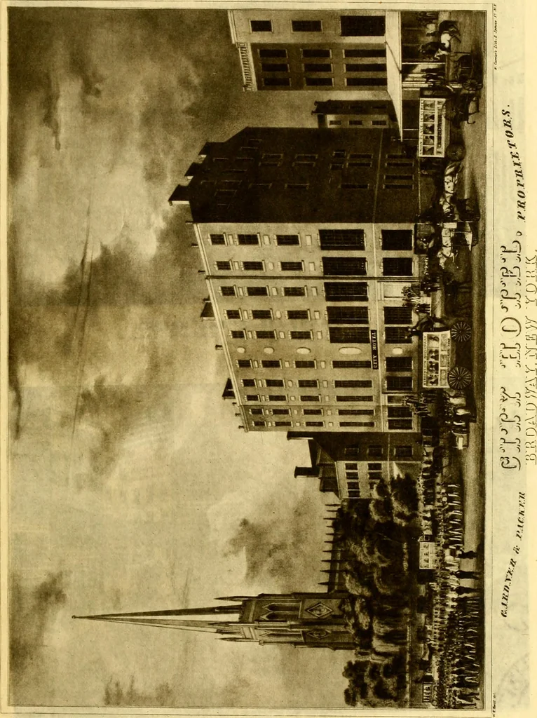 An illustration from The iconography of Manhattan Island, 1498-1909 : compiled from original sources and illustrated by photo-intaglio reproductions of important maps, plans, views, and documents in public and private collections, 1915, leaf 359