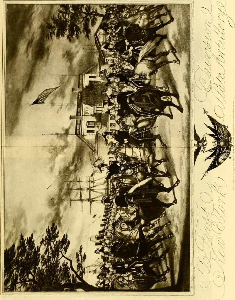 An illustration from The iconography of Manhattan Island, 1498-1909 : compiled from original sources and illustrated by photo-intaglio reproductions of important maps, plans, views, and documents in public and private collections, 1915, leaf 367