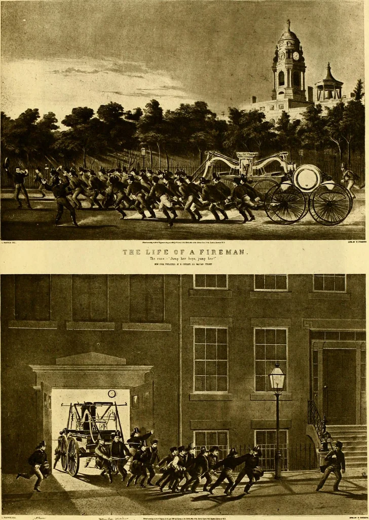 An illustration from The iconography of Manhattan Island, 1498-1909 : compiled from original sources and illustrated by photo-intaglio reproductions of important maps, plans, views, and documents in public and private collections, 1915, leaf 401