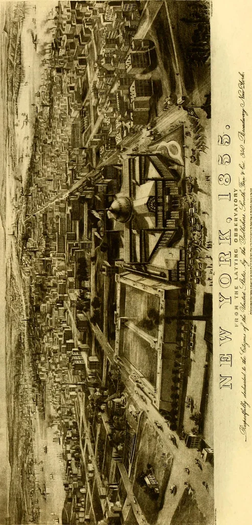 An illustration from The iconography of Manhattan Island, 1498-1909 : compiled from original sources and illustrated by photo-intaglio reproductions of important maps, plans, views, and documents in public and private collections, 1915, leaf 405