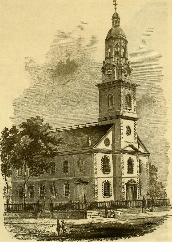 An illustration from The iconography of Manhattan Island, 1498-1909 : compiled from original sources and illustrated by photo-intaglio reproductions of important maps, plans, views, and documents in public and private collections, 1915, leaf 407