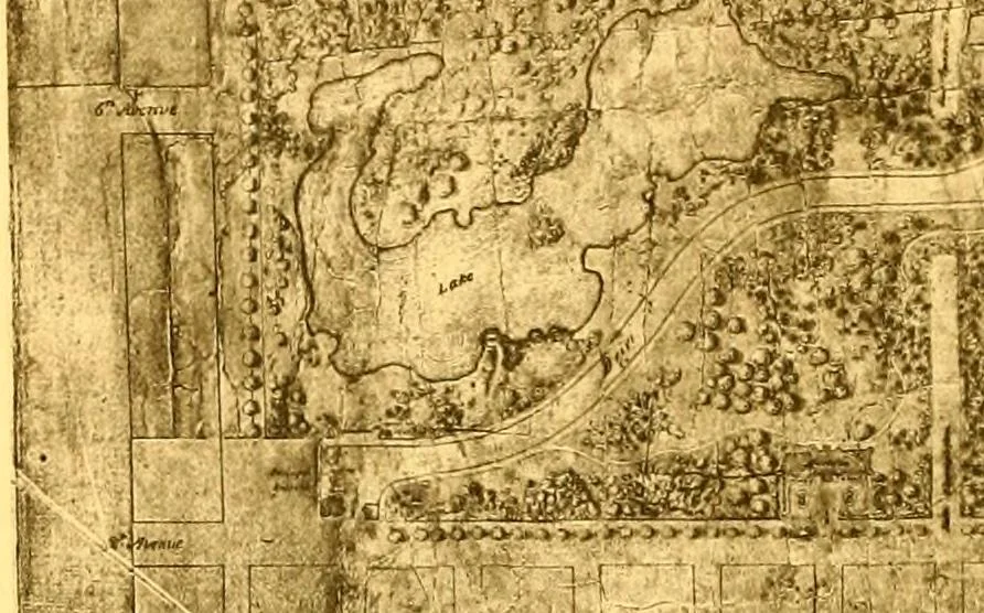 An illustration from The iconography of Manhattan Island, 1498-1909 : compiled from original sources and illustrated by photo-intaglio reproductions of important maps, plans, views, and documents in public and private collections, 1915, leaf 414
