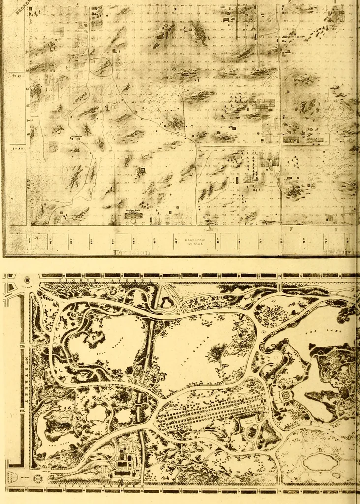 An illustration from The iconography of Manhattan Island, 1498-1909 : compiled from original sources and illustrated by photo-intaglio reproductions of important maps, plans, views, and documents in public and private collections, 1915, leaf 420