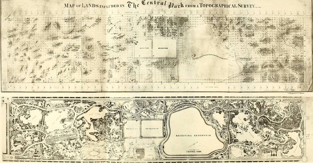 An illustration from The iconography of Manhattan Island, 1498-1909 : compiled from original sources and illustrated by photo-intaglio reproductions of important maps, plans, views, and documents in public and private collections, 1915, leaf 423