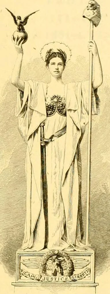 An illustration from The iconography of Manhattan Island, 1498-1909 : compiled from original sources and illustrated by photo-intaglio reproductions of important maps, plans, views, and documents in public and private collections, 1915, leaf 509