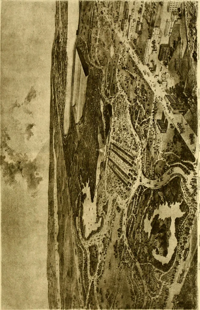 An illustration from The iconography of Manhattan Island, 1498-1909 : compiled from original sources and illustrated by photo-intaglio reproductions of important maps, plans, views, and documents in public and private collections, 1915, leaf 513