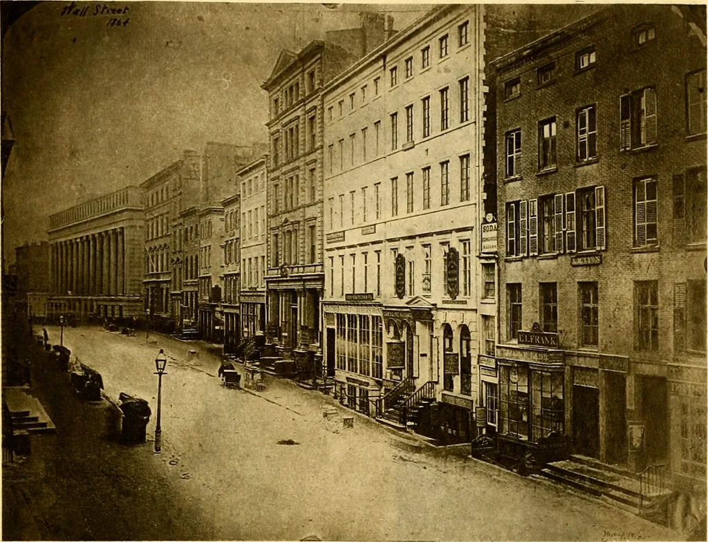 An illustration from The iconography of Manhattan Island, 1498-1909 : compiled from original sources and illustrated by photo-intaglio reproductions of important maps, plans, views, and documents in public and private collections, 1915, leaf 515