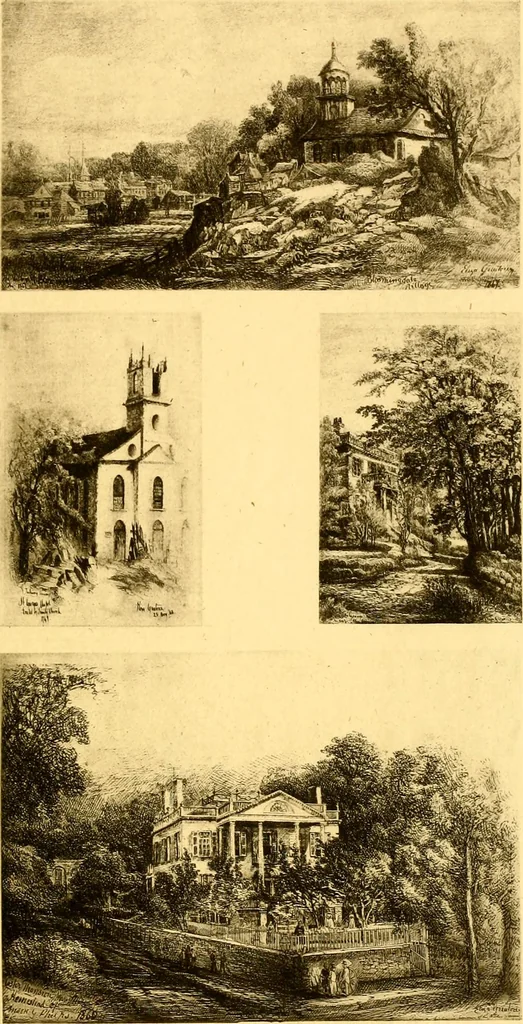 An illustration from The iconography of Manhattan Island, 1498-1909 : compiled from original sources and illustrated by photo-intaglio reproductions of important maps, plans, views, and documents in public and private collections, 1915, leaf 517
