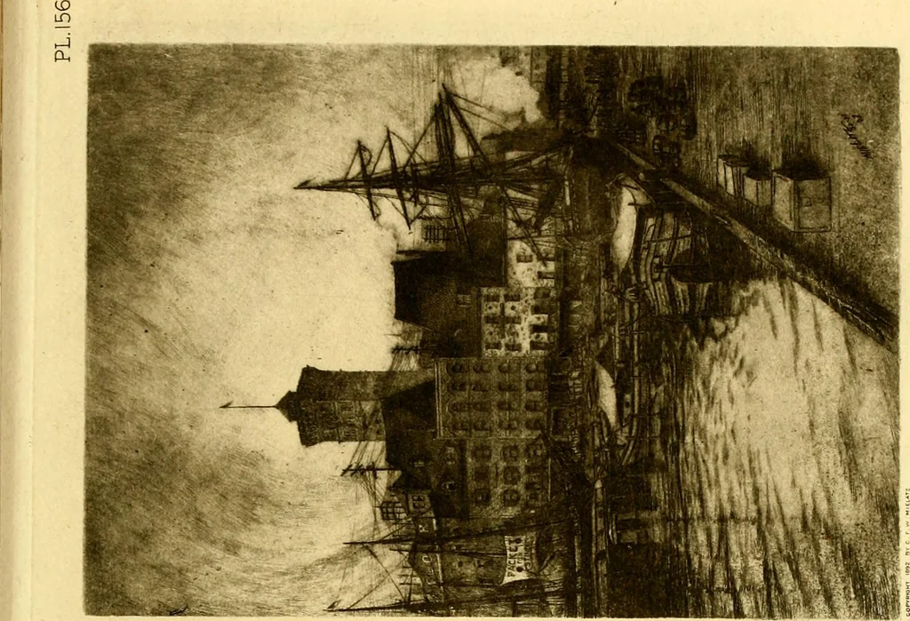 An illustration from The iconography of Manhattan Island, 1498-1909 : compiled from original sources and illustrated by photo-intaglio reproductions of important maps, plans, views, and documents in public and private collections, 1915, leaf 601