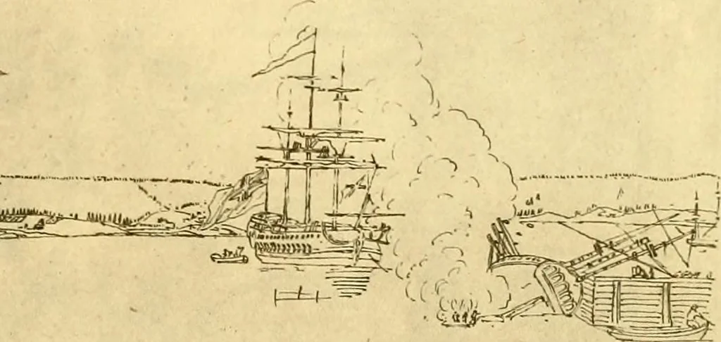 An illustration from The iconography of Manhattan Island, 1498-1909 : compiled from original sources and illustrated by photo-intaglio reproductions of important maps, plans, views, and documents in public and private collections, 1915, leaf 683