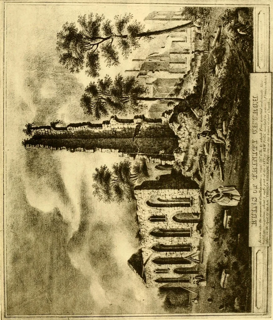 An illustration from The iconography of Manhattan Island, 1498-1909 : compiled from original sources and illustrated by photo-intaglio reproductions of important maps, plans, views, and documents in public and private collections, 1915, leaf 685