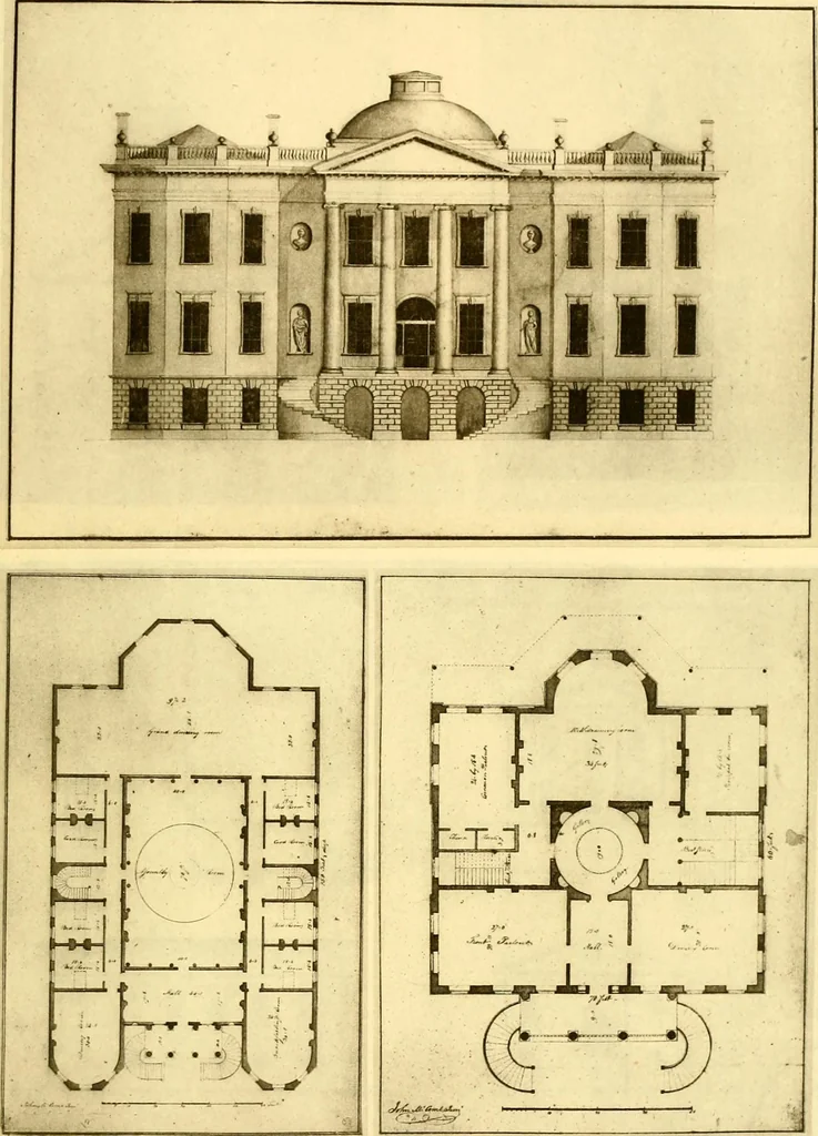 An illustration from The iconography of Manhattan Island, 1498-1909 : compiled from original sources and illustrated by photo-intaglio reproductions of important maps, plans, views, and documents in public and private collections, 1915, leaf 689