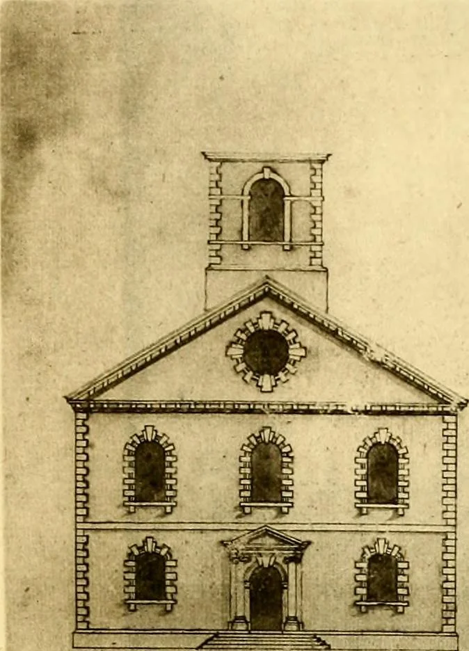 An illustration from The iconography of Manhattan Island, 1498-1909 : compiled from original sources and illustrated by photo-intaglio reproductions of important maps, plans, views, and documents in public and private collections, 1915, leaf 691
