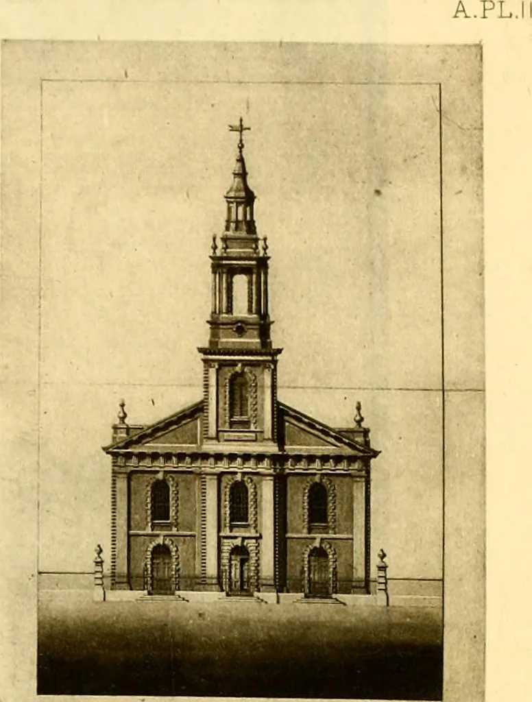 An illustration from The iconography of Manhattan Island, 1498-1909 : compiled from original sources and illustrated by photo-intaglio reproductions of important maps, plans, views, and documents in public and private collections, 1915, leaf 691